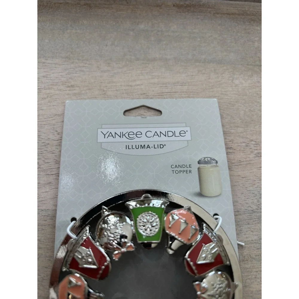 Yankee Candle Winter‎ Christmas Illuma Lid Ornaments New